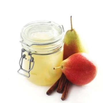 Preserved Pears Stock Photos