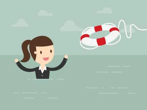 Preserver Illustrazione stock