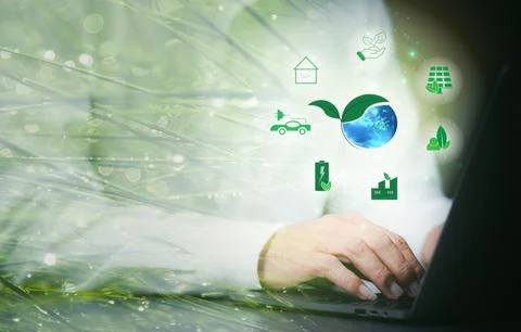 Preserving the environment and ecosystems Stock Photos