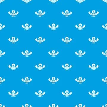 President debate pattern vector seamless blue Illustrazione stock