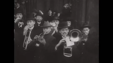 President Thomas Masaryk arriving at President Wilson Station Stock Footage