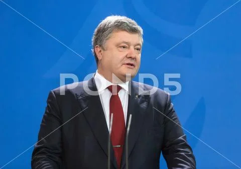 President of Ukraine Petro Poroshenko Stock Photos