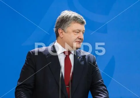 President of Ukraine Petro Poroshenko Stock Photos