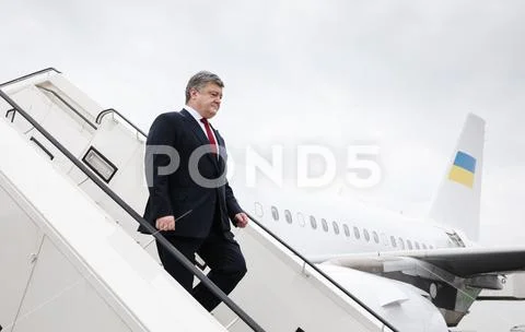 President of Ukraine Petro Poroshenko Stock Photos