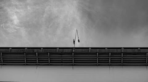 Presidente Costa e Silva Bridge, popularly known as the Rio-Niteri Bridge, ov Stock Photos