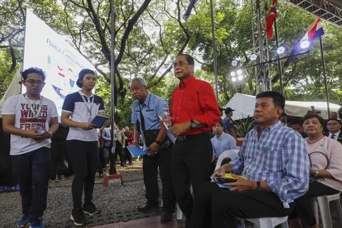 Presidential adviser on peace process opens peace consciousness month, Quezon Ci Stock Photos