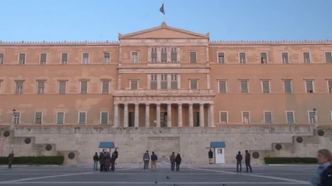 Presidential guards Stock Footage 87621231