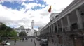 The Presidential Palace with the Ecuadorian flag 4k or 4k+ Resolution