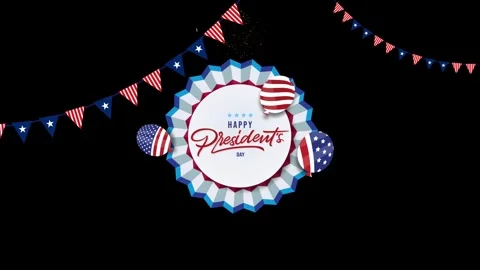 Presidents Day Stock Footage 340398353