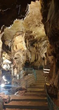 Presque Cave in the Lot Stock Photos