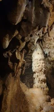 Presque Cave in the Lot Stock Photos