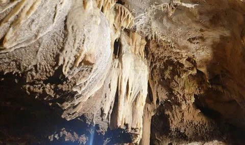 Presque Cave in the Lot Stock Photos