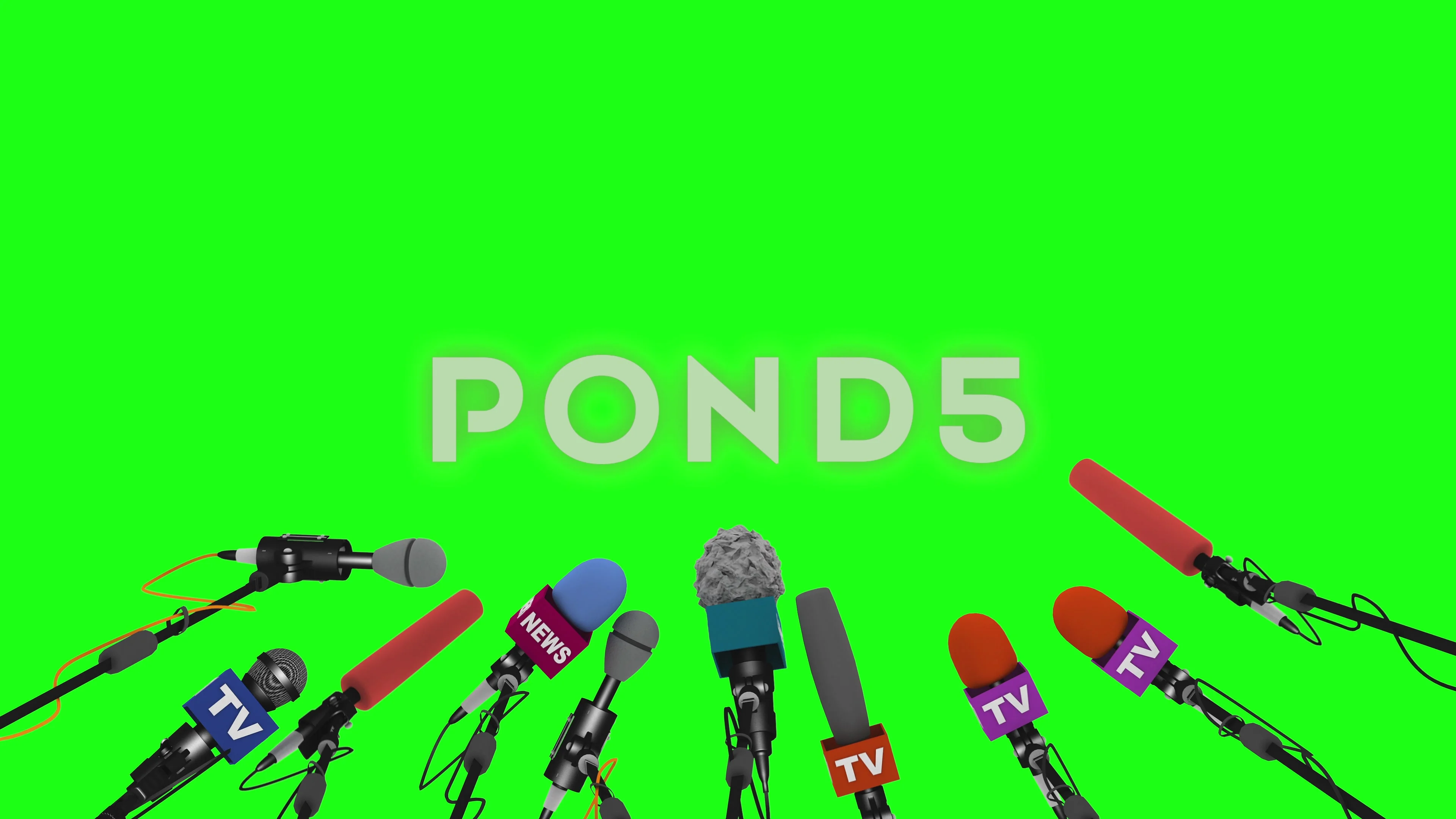 Press and media conference microphones a... | Stock Video | Pond5