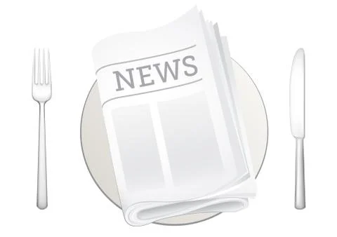 Press are submited Stock Illustration