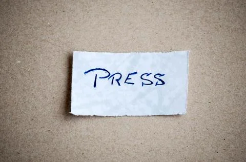 Press background! Stock Photos