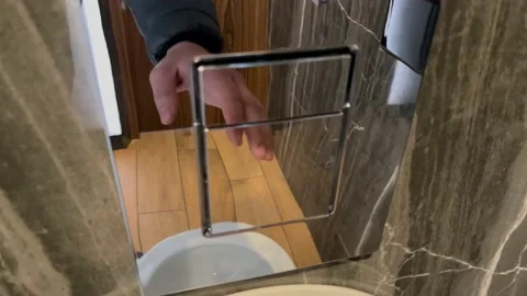 Press the button Stock Footage 164672960