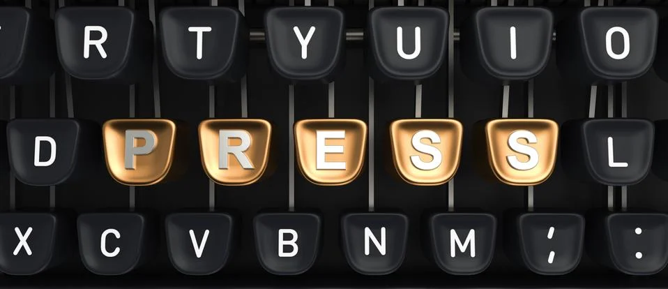 Press concept Stock Illustration