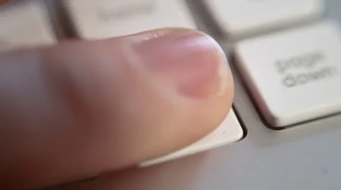 Press END Stock Footage 8908124