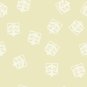 Press equipment line icon vector symbol illustration Stock Illustration