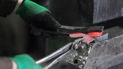Press forging metal Vidéo 92155652