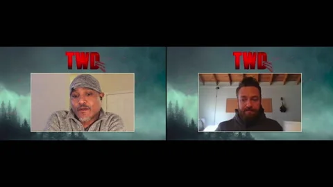 Press junket for 'The Walking Dead' with S. Gilliam and R. Marquand - 2021 스톡 동영상 154371735