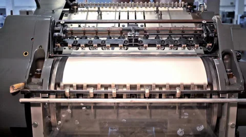 Press machine Stock Footage 34597308