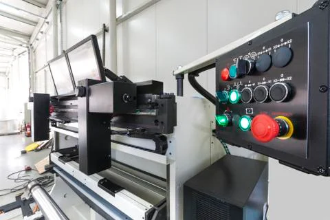 Press machinery Stock Photos