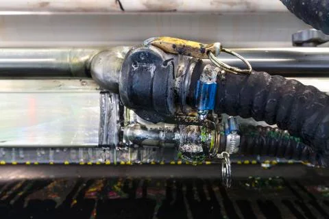 Press machinery Stock Photos
