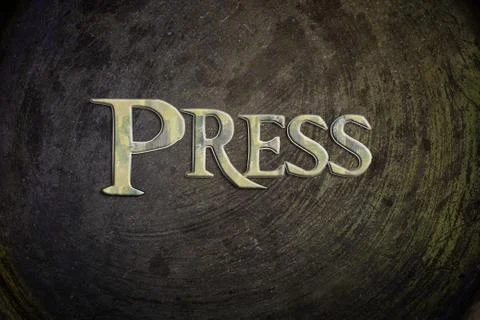 Press release Stock Illustration