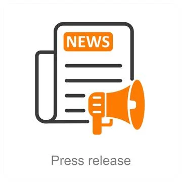 Press release Stock Illustration