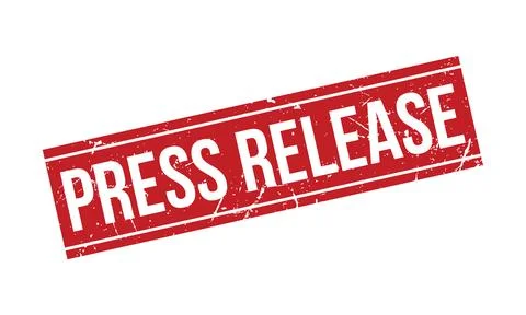 Press Release Rubber Stamp Seal Vector Stock Illustration