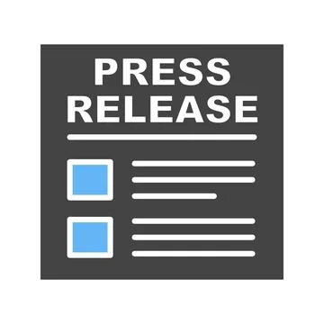 Press Releases icon vector image. Stock Illustration