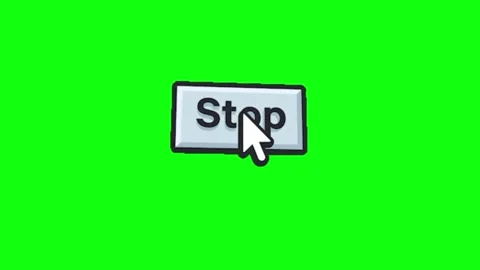 Press The Stop Button Now Video stock 337275500