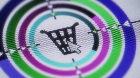 Press trash button on the screen Stock Footage 50267551