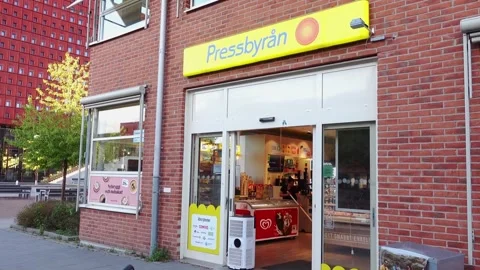 Pressbyrån Stock Footage 284224876