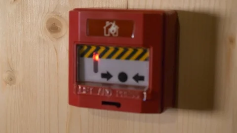 Pressed fire manual call point 動画素材 101486970