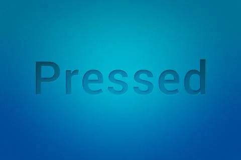 Pressed Headline Sign Stock Illustration