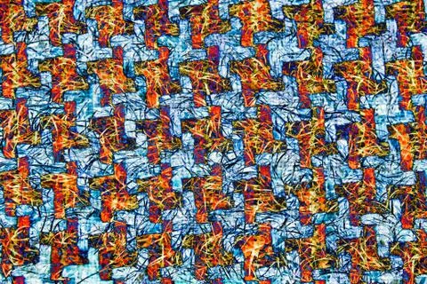 Pressed herbs and wool Stock Illustration