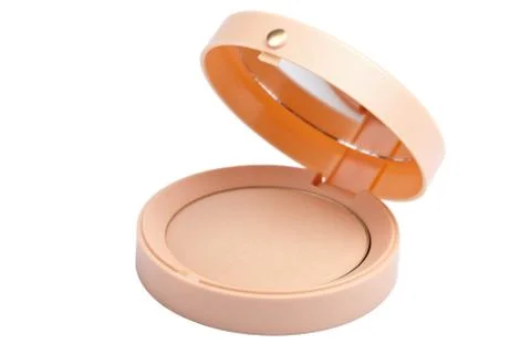 Pressed powder isolated Stock Photos