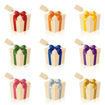 Pressies Illustrazione stock