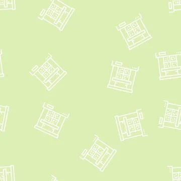 Pressing aluminium line seamless pattern Illustrazione stock