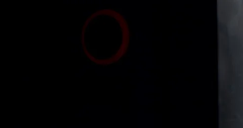 Pressing button call elevator in dark corridor Number 1, symbol for the blind Video stock 195345894