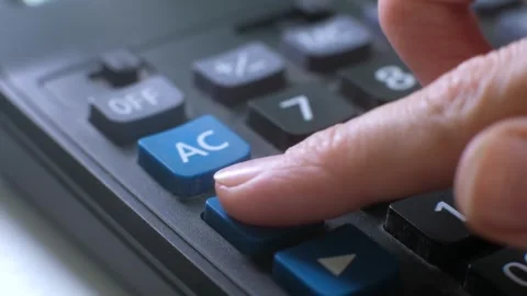 Pressing the On Buttons Video stock 245580573