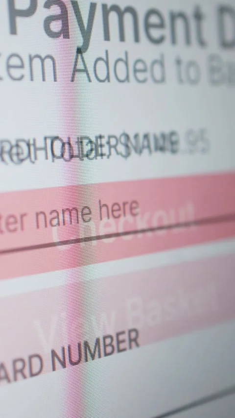 Pressing Checkout Button. Using Online Ecommerce Store Stock Footage 272167975