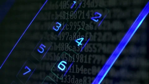 Pressing the code on security system Stock Footage 103078892