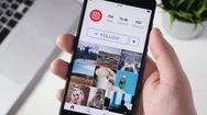 Pressing Follow Button On Social Media On Social Media App Stock Footage