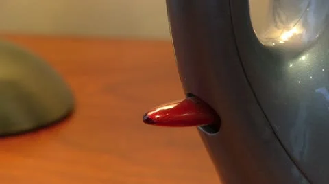 Pressing kettle switch Stock Footage 10902541