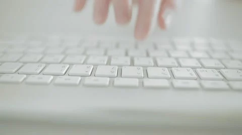 Pressing a key Vídeos de archivo 63540675