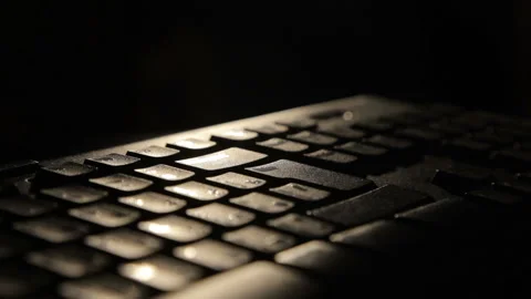 Pressing a key on the keyboard, and button input Stock-Footage 88760949