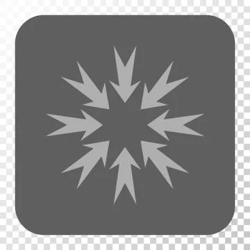 Pressure Arrows Rounded Square Button Stock Illustration